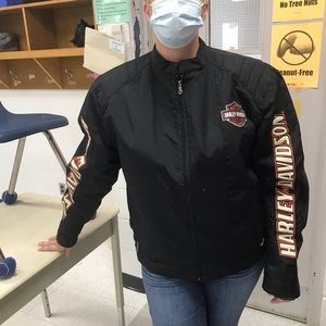 Harley Davidson black riding jacket